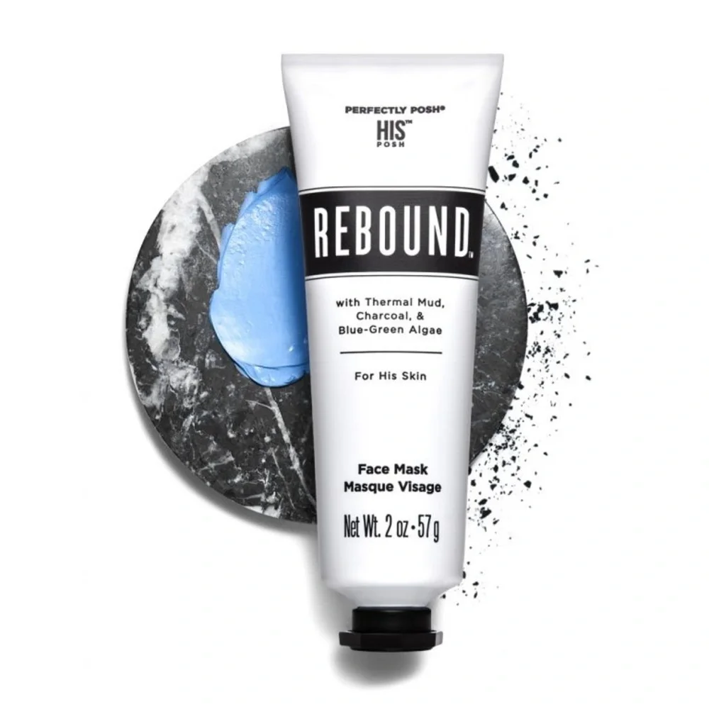 NEW! Perfectly Posh His Posh Rebound Face Mask 2 Oz